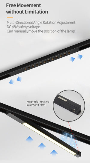 Magnetic Rail Ceiling System
