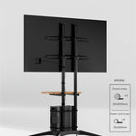 TV mount Stand Height Adjustable