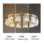 Nordic Crystal LED Fixtures