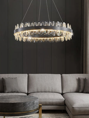 Italian Style Suspension Crystal Lamp