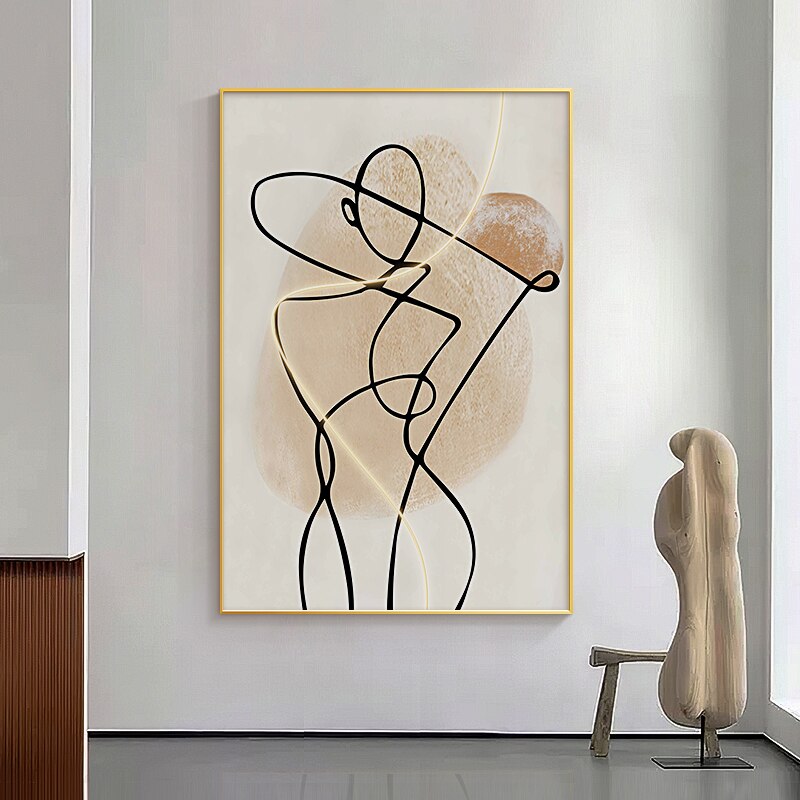 Modern Abstract Art Led