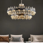 Italian Style Suspension Crystal Lamp