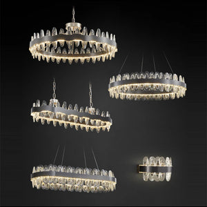 Italian Style Suspension Crystal Lamp