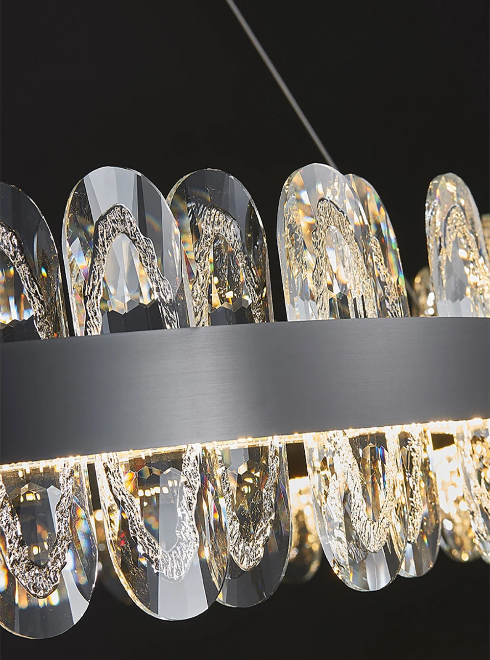 Italian Style Suspension Crystal Lamp