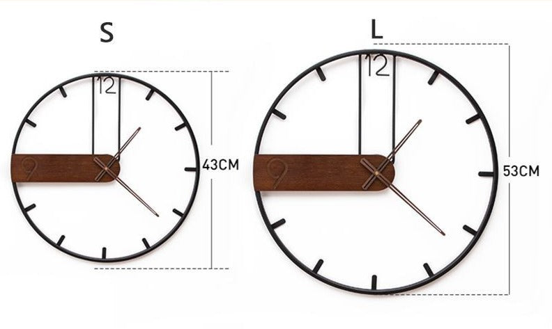 Hollow Iron Clock
